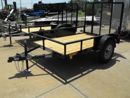 m Utility Trailer 5 X 8 Spring Assisted Gate 2990 Axle