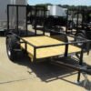 m2 Utility Trailer 5 X 8 Spring Assisted Gate 2990 Axle