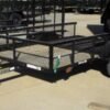 m3 New Utility Trailer 5 x 8 Ramp Mesh Sides