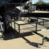 m5 New Utility Trailer 5 x 8 Ramp Mesh Sides