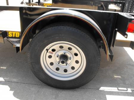 m5 Utility Trailer 5 X 8 Spring Assisted Gate 2990 Axle